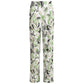 Tall Smashed Lemon Broek Multi Groen - lange vrouwen