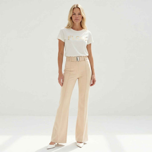 TQ Broek Alex Lichtbeige | Tall