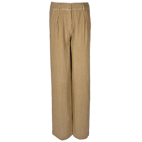 Bloomers Broek Mara Donkerbeige, tall kleding voor lange vrouwen