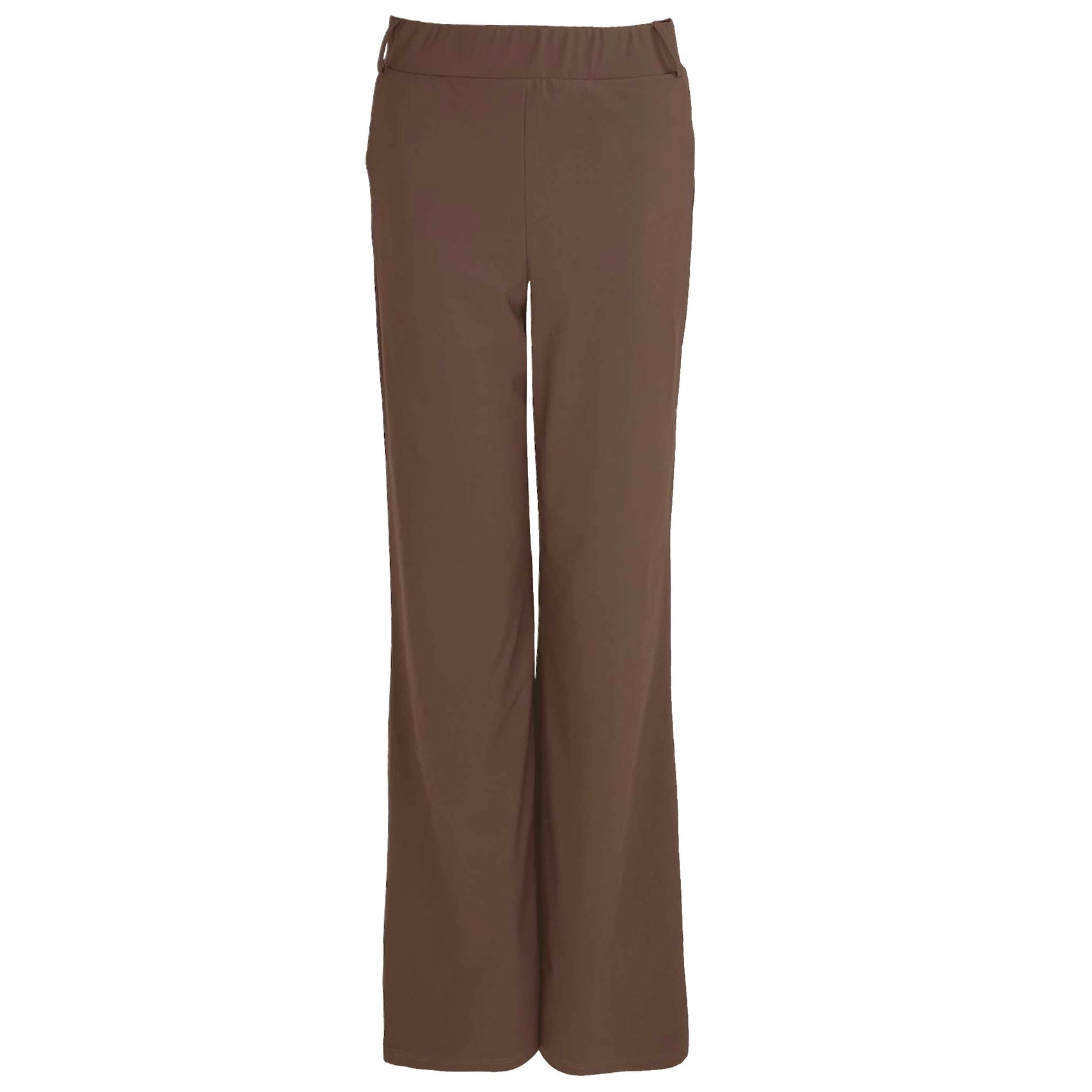 Only-M Broek Sporty Wijd Choco | Tall