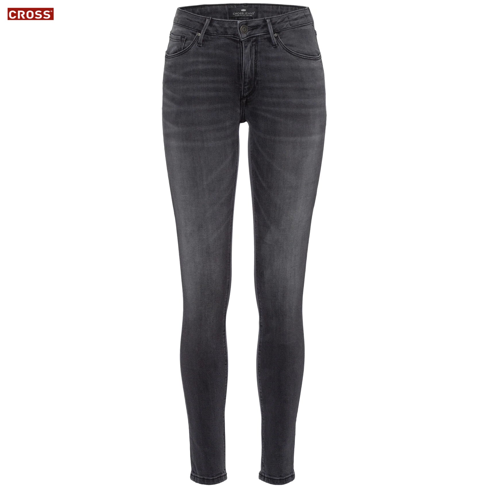 Tall Cross Jeans Alan Grijs - lange vrouwen