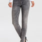 Tall Cross Jeans Alan Grey washed - lange vrouwen