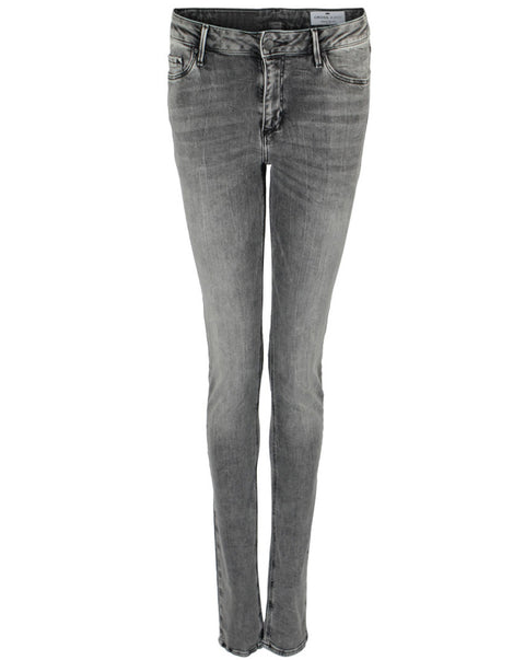 Cross Jeans Alan Grey washed, tall jeans voor lange vrouwen