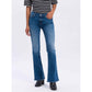 Tall Cross Jeans Faye Midden Blauw - lange vrouwen