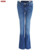 Tall Cross Jeans Faye Midden Blauw - lange vrouwen