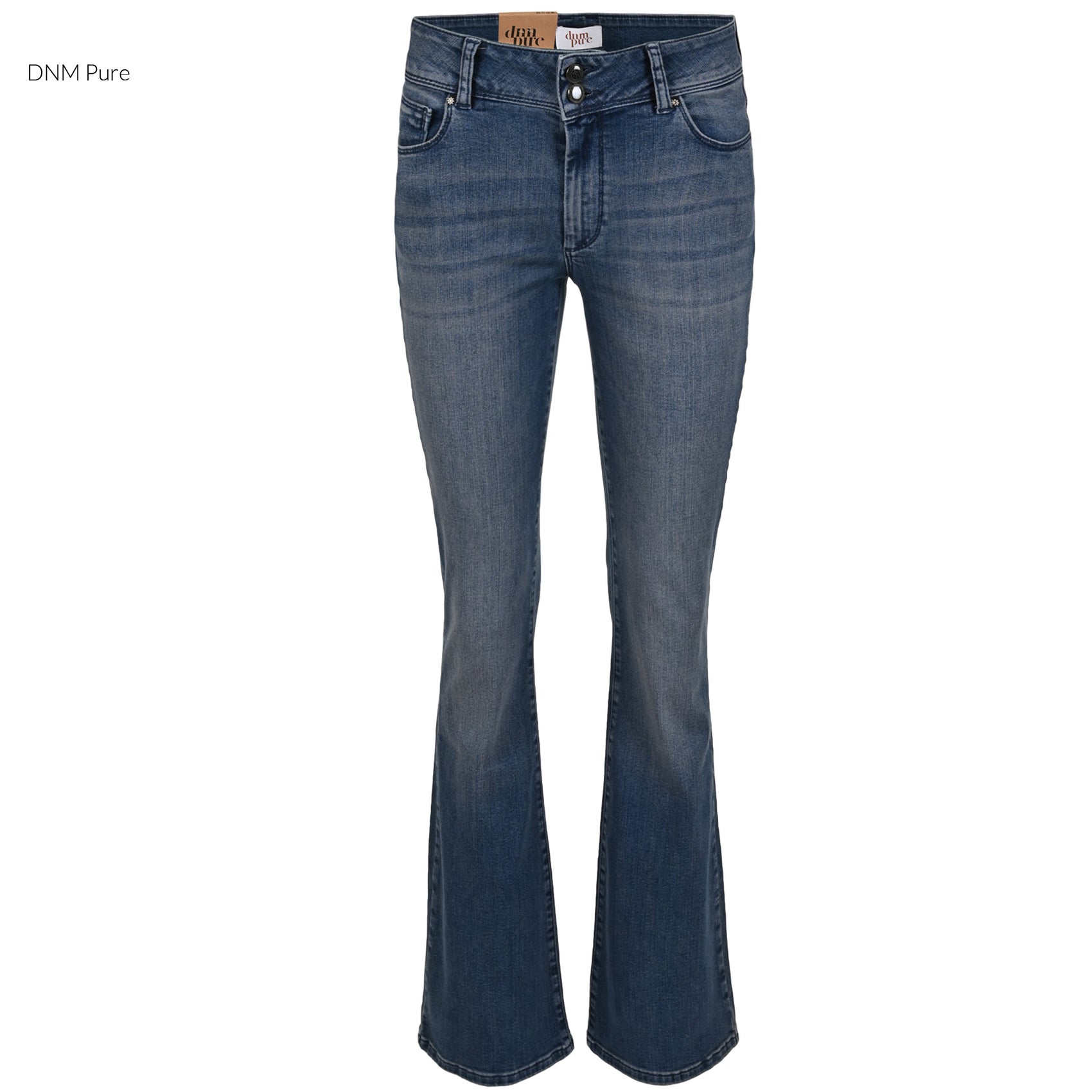 Tall DNM Pure Flynn Flap Dirty Blue - lange vrouwen