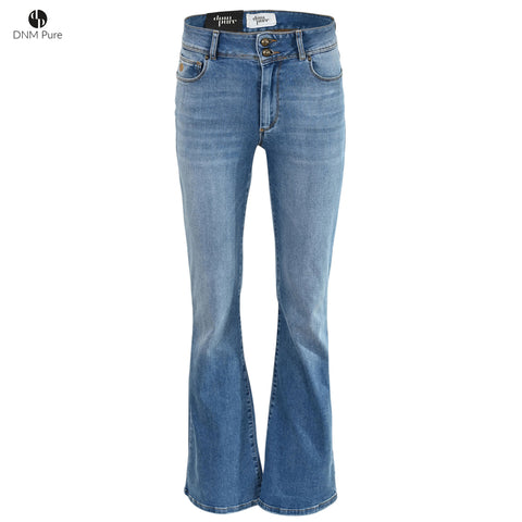 DNM Pure Flynn Flap Lt Eff Blue, tall kleding voor lange vrouwen