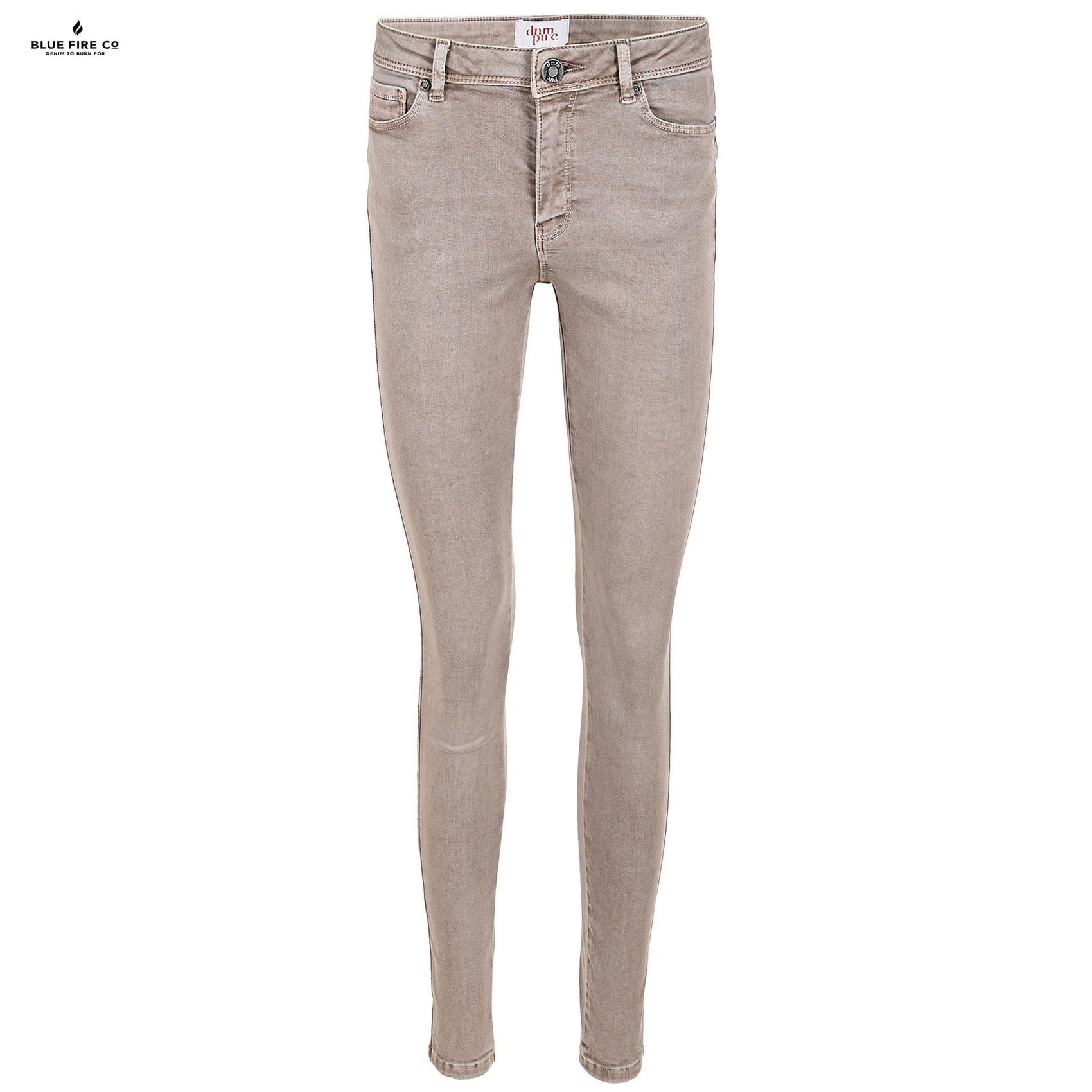 Tall DNM Pure San Flap Taupe - lange vrouwen