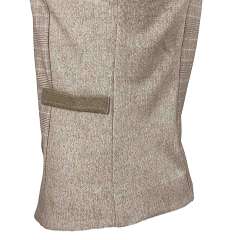 Only-M Gilet Punta Ruit, tall mode voor lange dames, detail