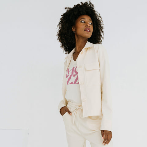 ZiZo Jack Loste, tall kleding voor lange vrouwen, gedragen door model