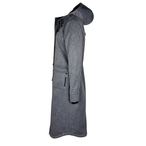 Longlady Jas Mirie Visgraat, kleding voor lange vrouwen, zijaanzicht