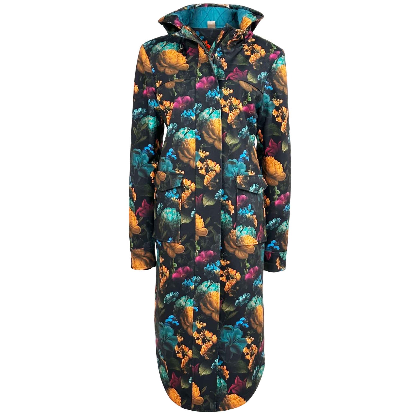 Tall Longlady Jas Miry Bloem voor lange vrouwen