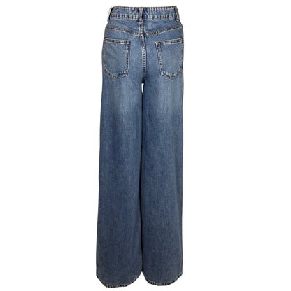 Jeans Wide Midblue