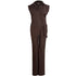 Tall Jumpsuit Longlady Syla Donkerbruin voor lange benen