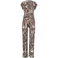 Smashed Lemon Jumpsuit Bruin Dessin | Tall