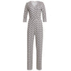 Tall Smashed Lemon Jumpsuit Print Zwart - lange vrouwen