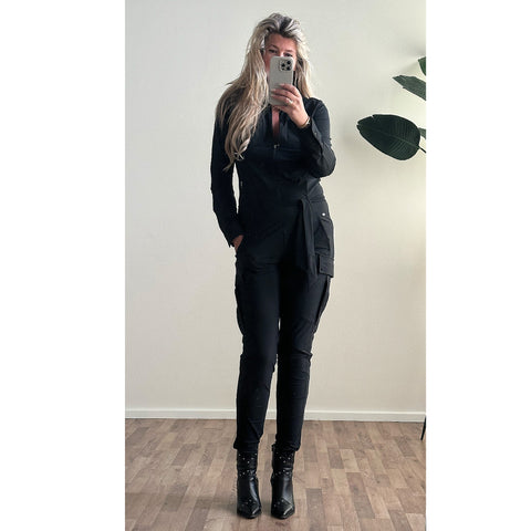 Zip73 Jumpsuit Cargo, tall kleding voor lange vrouwen