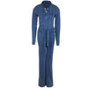 Tall Zip73 Jumpsuit Denim Flare - lange vrouwen