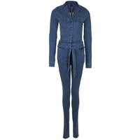 Tall Zip73 Jumpsuit Denim Skinny - lange vrouwen