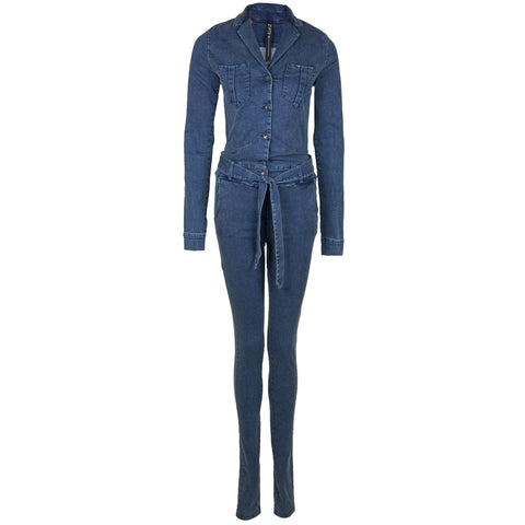 Zip73 Jumpsuit Denim Skinny, tall kleding voor lange vrouwen