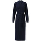 Smashed Lemon Jurk Gebreid Navy | Tall