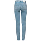 LTB Jeans Jonna Lilias, jeans in tall met lange benen, achteraanzicht