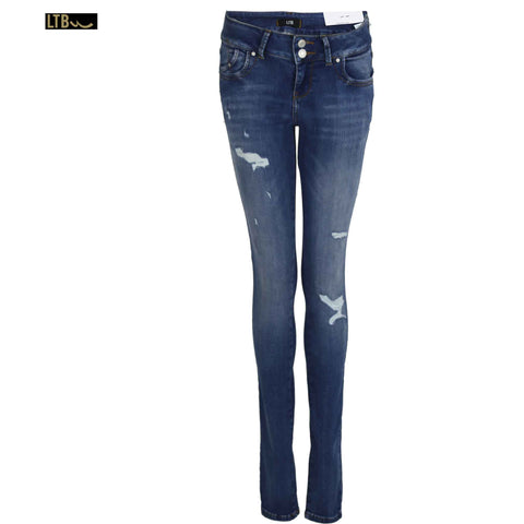 LTB Jeans Molly M Bella Damaged, tall jeans voor lange vrouwen
