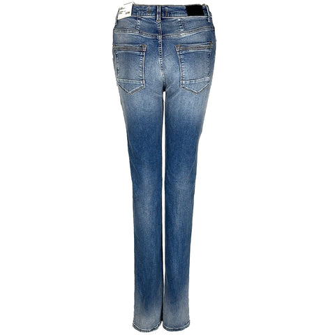 LTB Jeans Nena B Salena, jeans in tall met lange benen, achteraanzicht