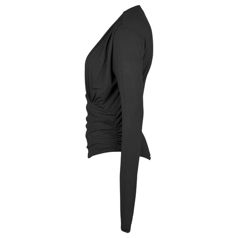 Longlady Body Shirt Tara, kleding voor lange vrouwen, zijaanzicht