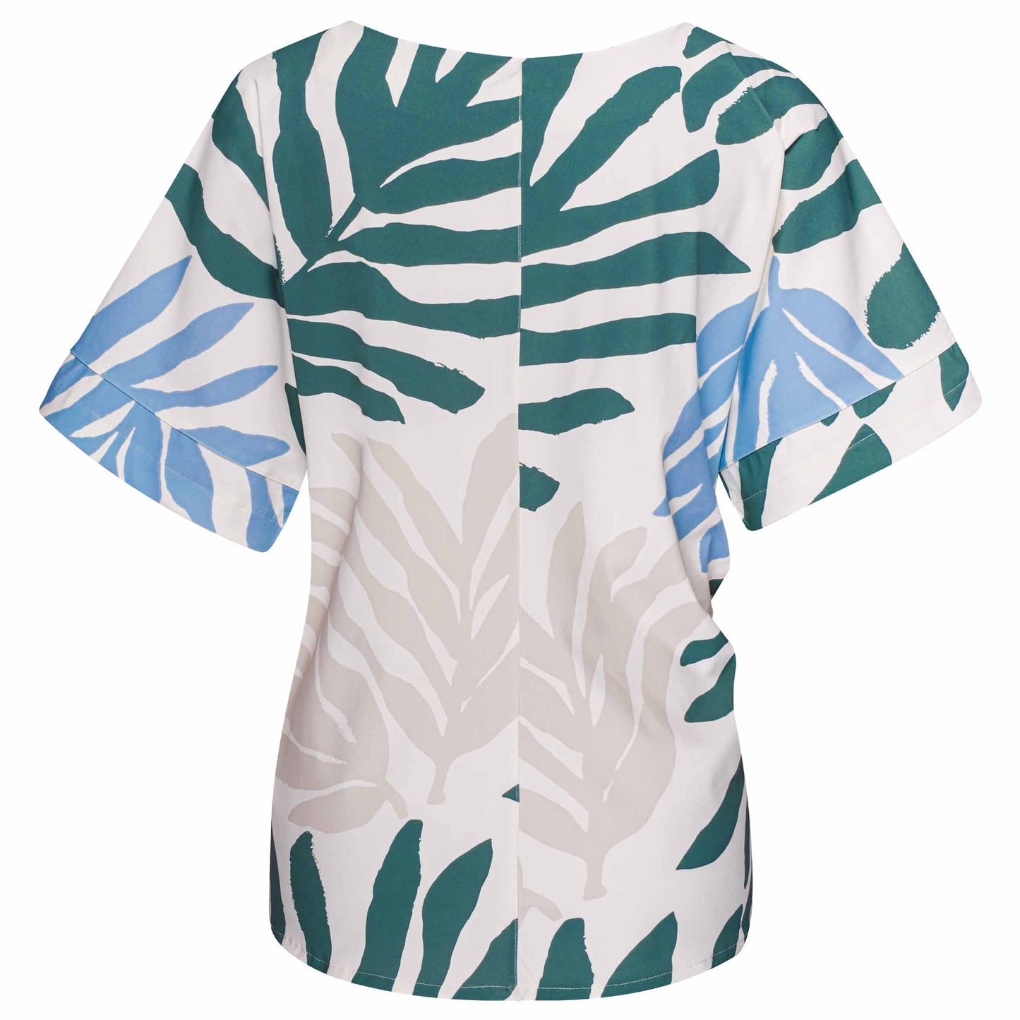 Kimara Shirt Kelsey Green Leaves | Tall