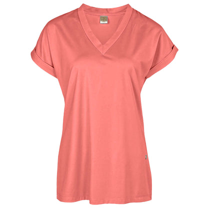 Longlady Shirt Feline koraal lange vrouwen - Tall shirt
