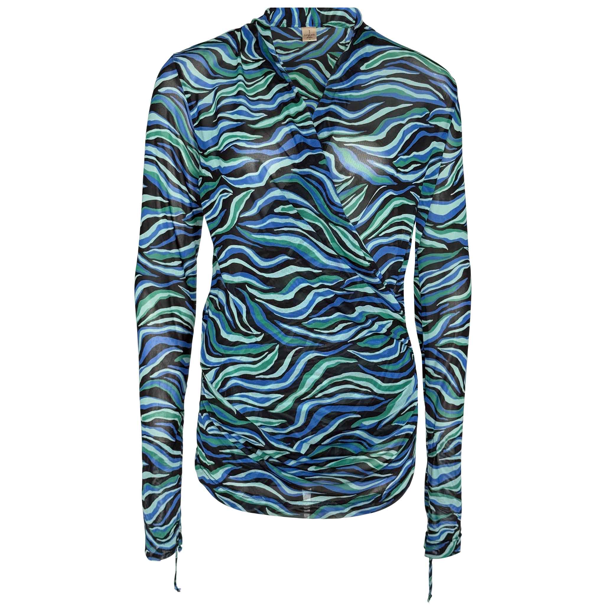 Longlady Shirt Floor Petrol | Tall