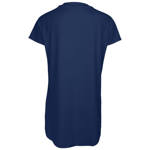 Longlady Shirt Flora, tall kleding voor lange dames, achteraanzicht