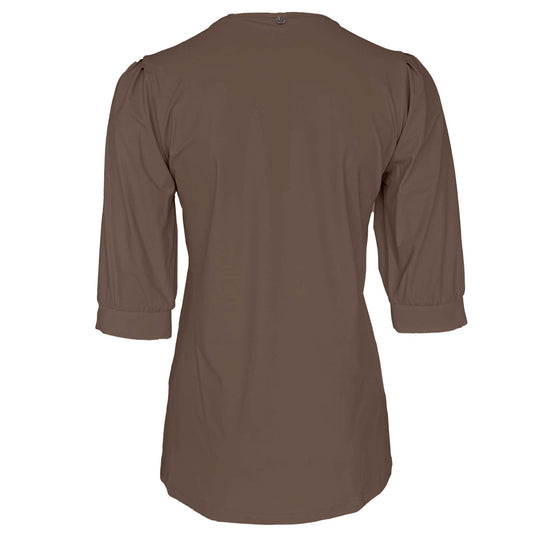 Only-M Top Pofmouw Choco | Tall