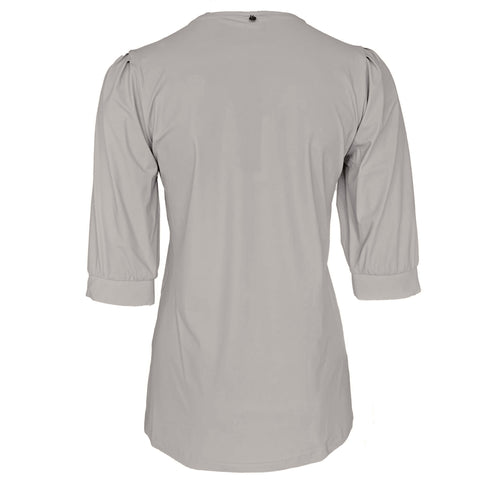 Only-M Top Pofmouw Lichtbeige, tall kleding voor lange vrouwen