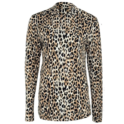 Longlady Shirt Temmia Leopard | Tall