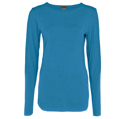 Longlady Shirt Tessi Aquablauw | Tall