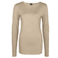 Longlady Shirt Tessi lange vrouwen beige - Tall shirt