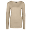 Longlady Shirt Tessi lange vrouwen beige - Tall shirt