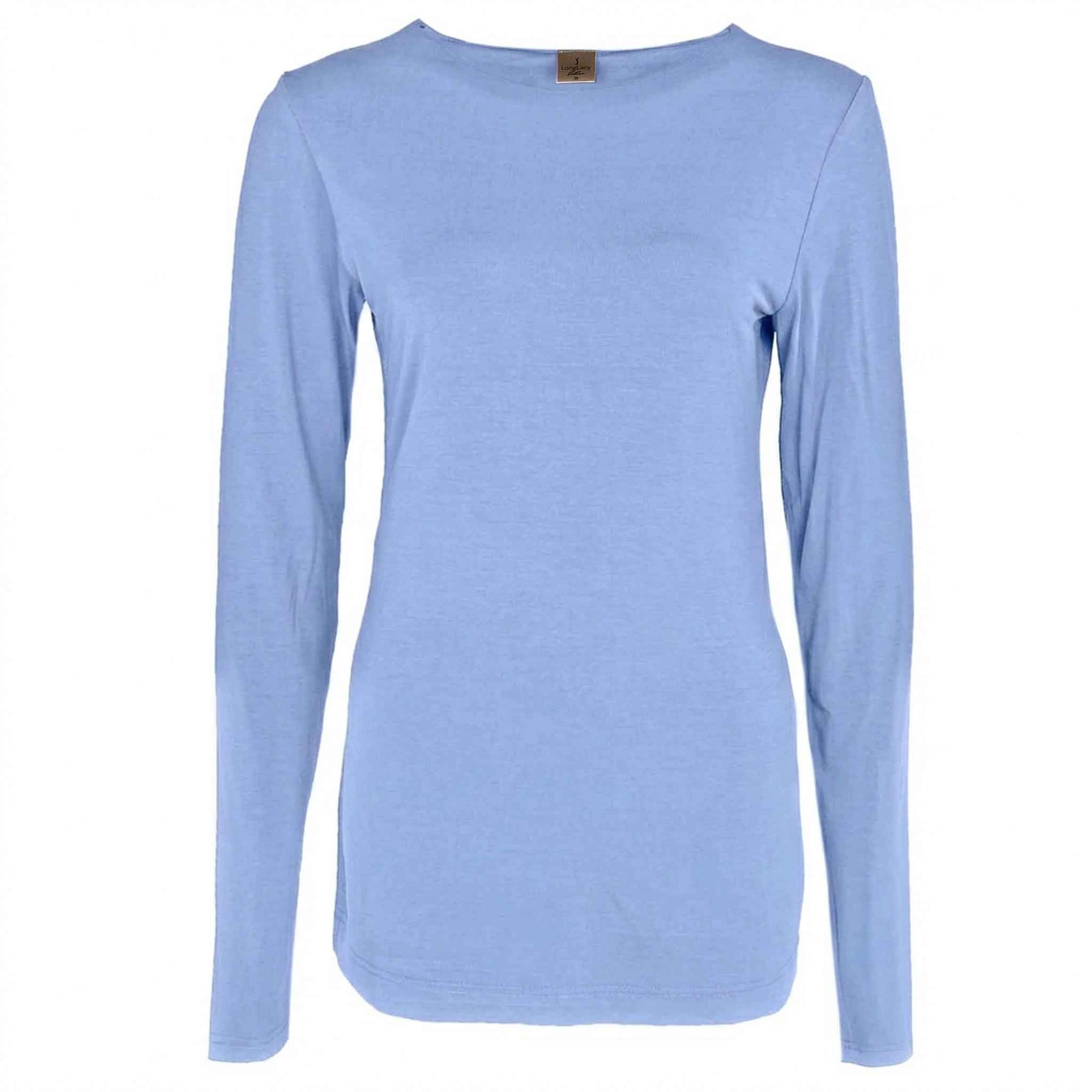 Longlady Shirt Tessi Lichtblauw | Tall