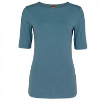 Longlady Shirt Tessie Jeansblauw | Tall