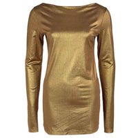 Longlady Shirt Theodora Goud | Tall