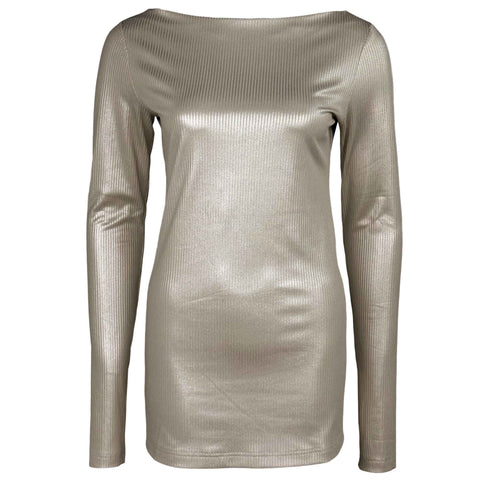 Longlady Shirt Theodora Lichtgoud, tall kleding voor lange vrouwen