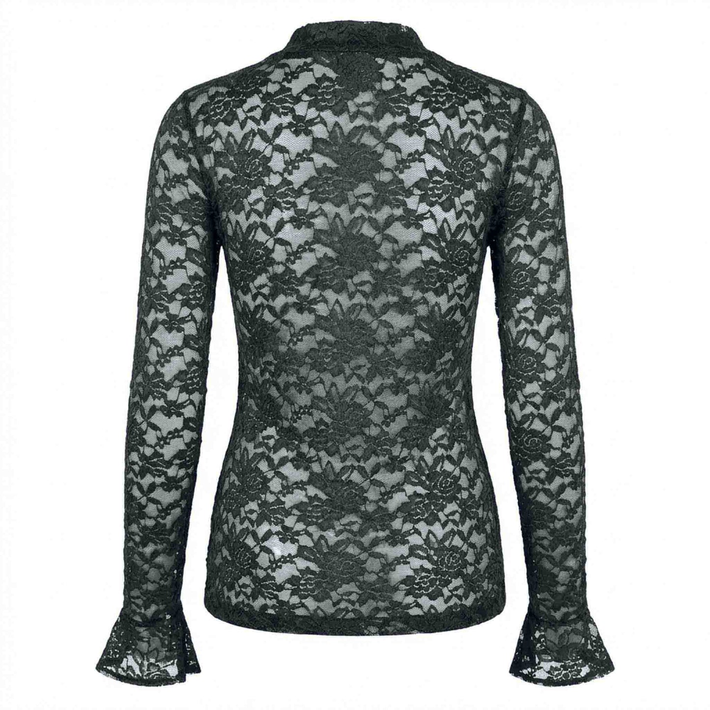 Longlady Shirt Tinke Donkergroen | Tall