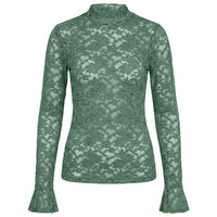 Longlady Shirt Tinke Grijsgroen | Tall