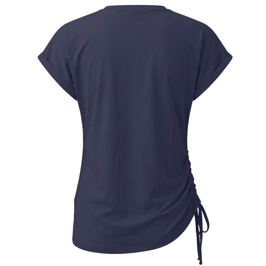 Longlady Shirt Toby Donkerblauw | Tall