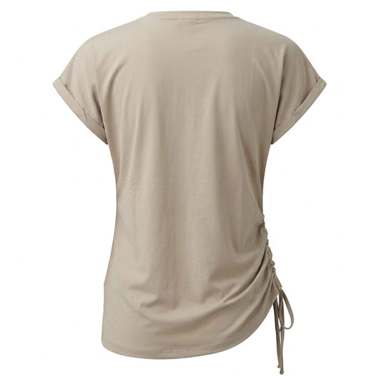 Longlady Shirt Toby Lichtbeige | Tall