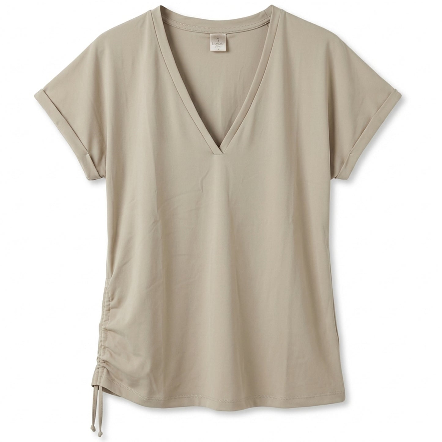 Longlady Shirt Toby Lichtbeige | Tall