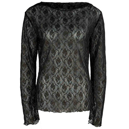 Longlady Shirt Trudine Zwart | Tall