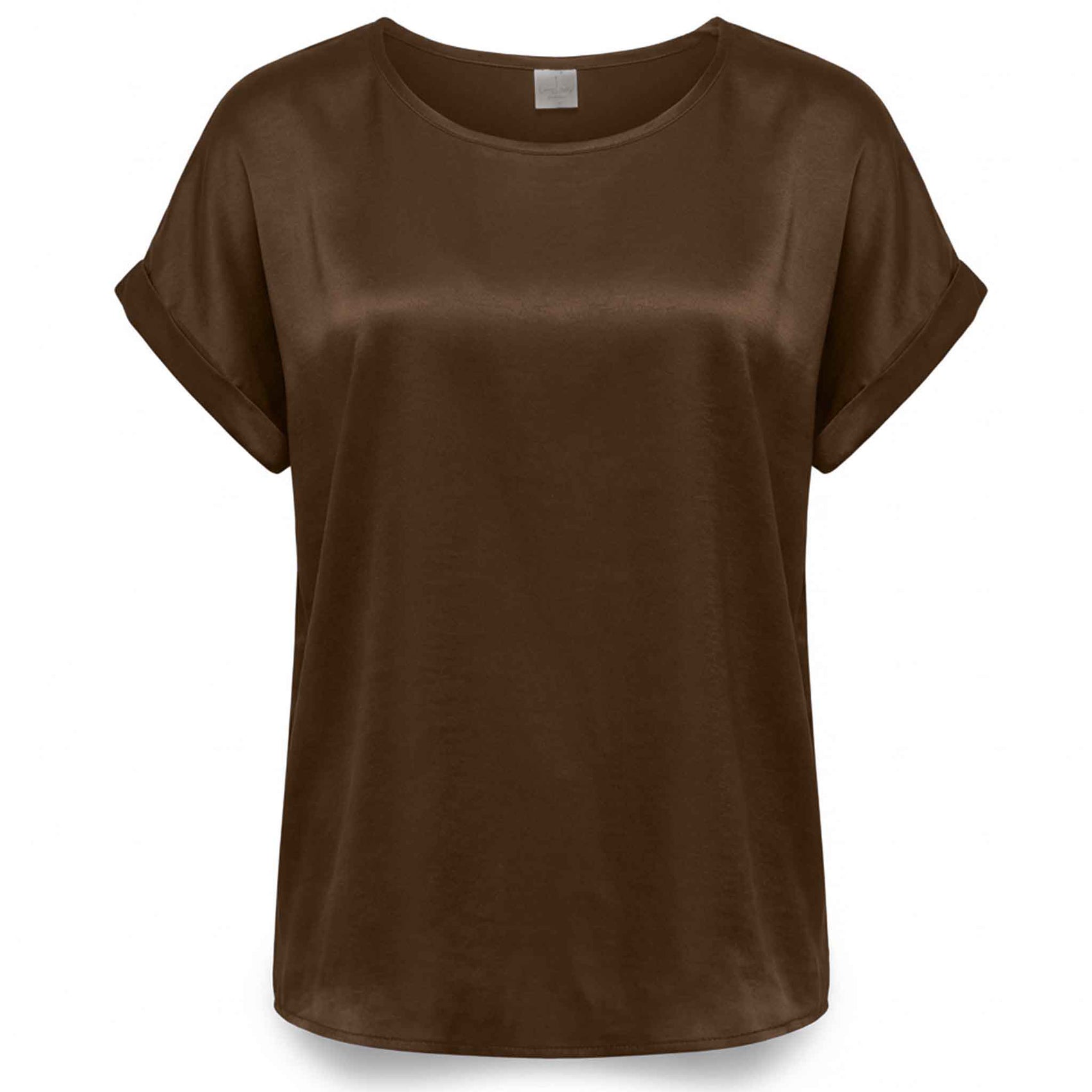 Longlady Shirt Tyna Donkerbruin | Tall